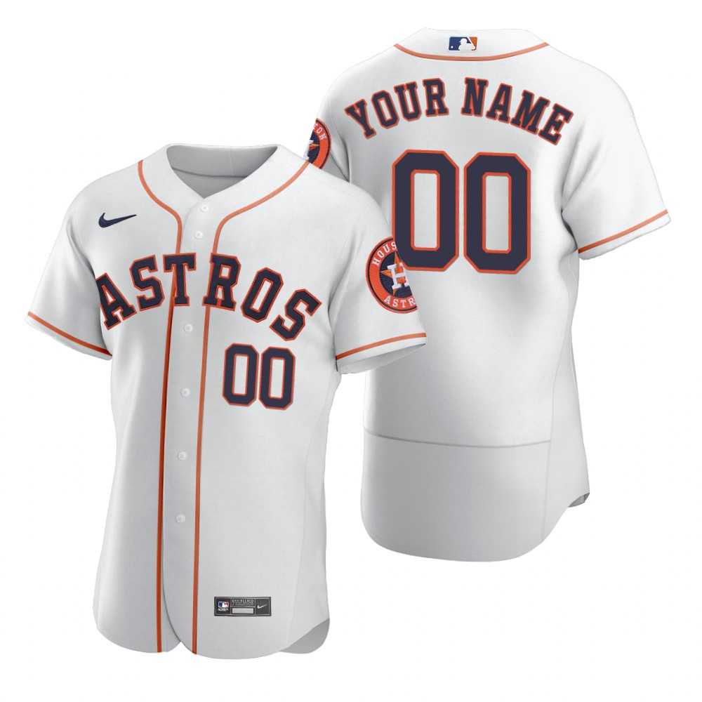 Houston Astros Customized Nike White 2020 Stitched MLB Flex Base Jersey,We sell and wholesale Houston Astros Customized Nike White 2020 Stitched MLB Flex Base Jersey on line form chian!